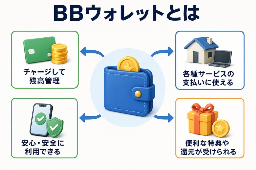 構成図・フロー図：BBウォレットとは